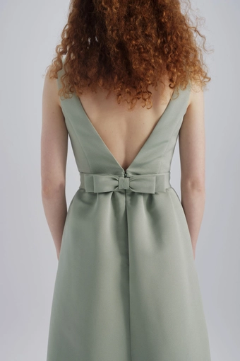 Amsale Bridesmaids #GB353A #4 backface vertical cropped thumbnail