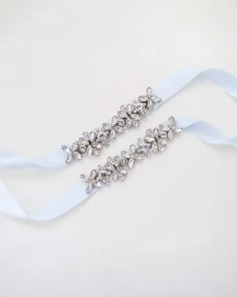 Floral Rhinestones Strap Kailee P #0 vertical thumbnail
