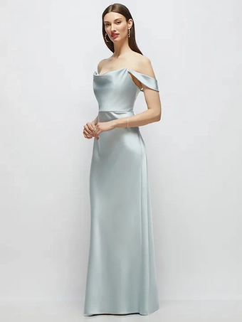 Thread TH142 Goddess Charmeuse Cowl Neck Maxi #2 frontface vertical thumbnail