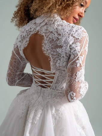 Hayley Paige Style #HP62614 #6 backface vertical cropped thumbnail