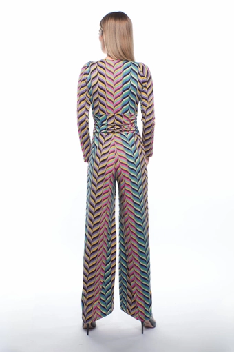 Coni & Franc | Julian Chang Amber Jumpsuit 1598 #4 backface vertical thumbnail