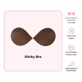 Boomba Style #Sticky Bra #1 frontface vertical thumbnail