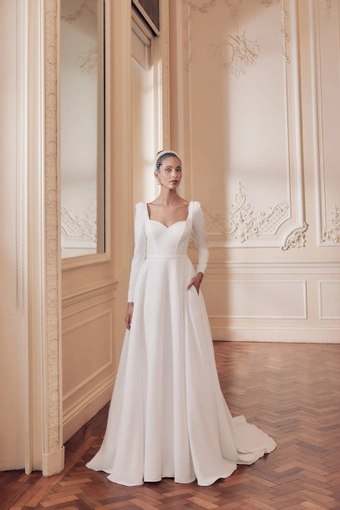 Ellis Bridals Style #Clementine #0 default frontface vertical thumbnail