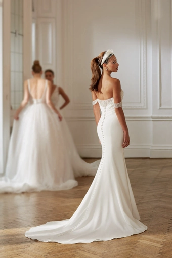 Ellis Bridals Style #Evie #4 default backface vertical thumbnail