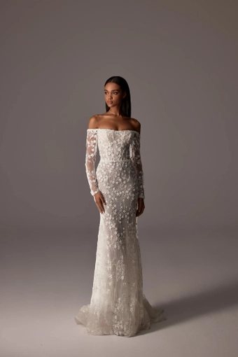 Milla Nova - White and Lace Style #Violett #0 default frontface vertical thumbnail