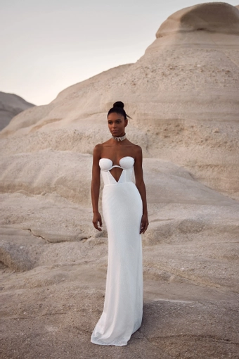 Milla Nova - White and Lace Style #Yarine #0 default frontface vertical thumbnail