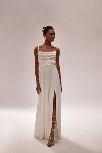 Milla Nova - White and Lace Style #Yasmeen #0 default frontface vertical thumbnail