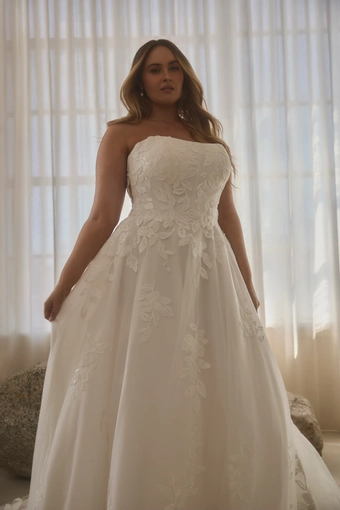 Casablanca Bridal Style #2627C #3 frontface vertical cropped thumbnail