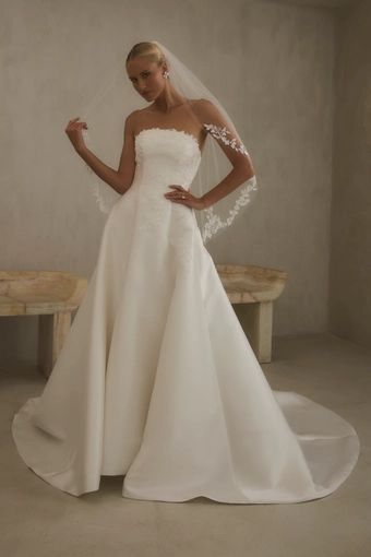 Casablanca Bridal Hadley #0 default frontface vertical thumbnail