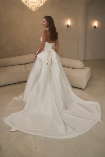 Casablanca Bridal Halston #5 backface vertical thumbnail