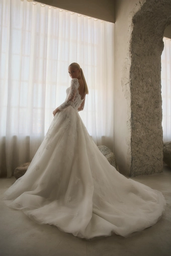 Casablanca Bridal Emmaline #1 backface vertical thumbnail