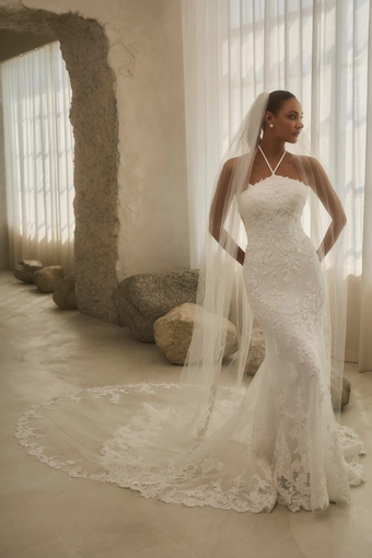 Casablanca Bridal Maxine #1 frontface vertical thumbnail