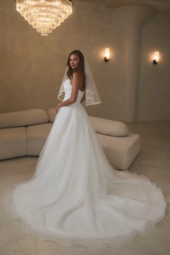 Casablanca Bridal Dawson #1 backface vertical thumbnail