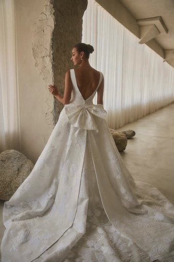 Casablanca Bridal Mariana #4 backface vertical cropped thumbnail