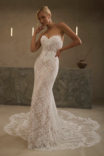 Casablanca Bridal Darcy #0 default frontface vertical thumbnail