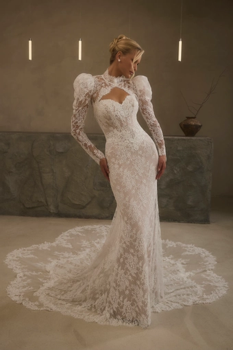 Casablanca Bridal Darcy #2 frontface vertical thumbnail