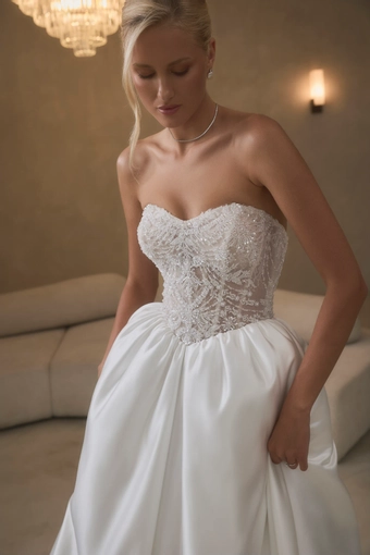 Casablanca Bridal Nicoletta #3 frontface vertical cropped thumbnail