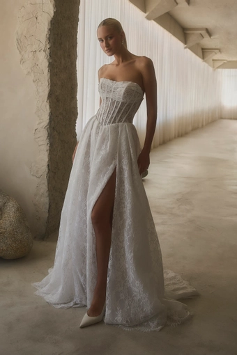 Casablanca Bridal Bennet #0 default frontface vertical thumbnail