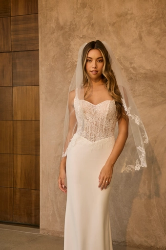 Style BL493V Samira Veil #0 default frontface vertical thumbnail