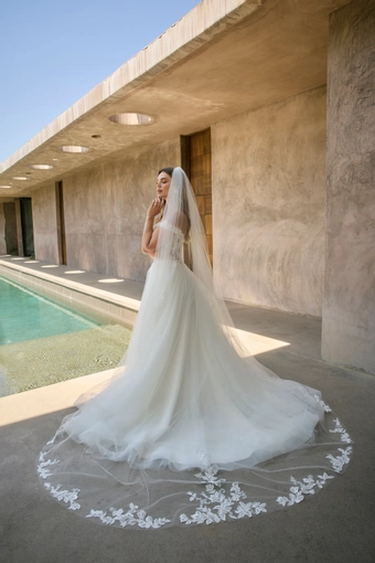 Style BL496V Loretta Veil #1 default backface vertical thumbnail