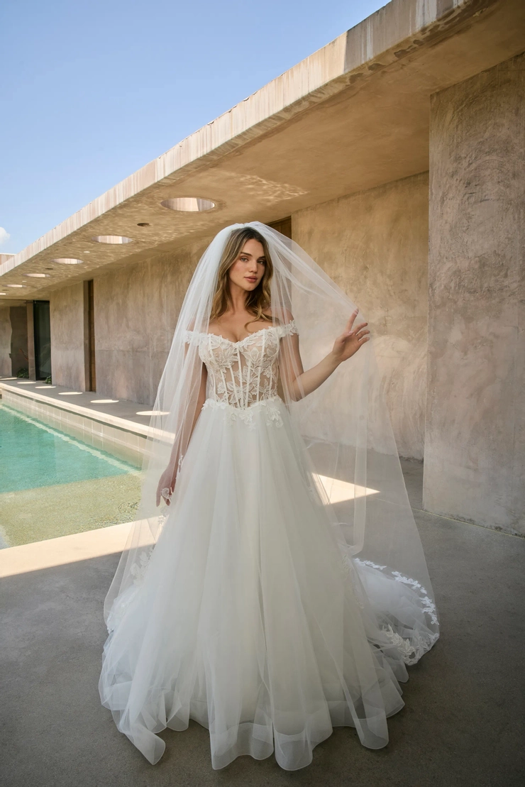 Style BL496V Loretta Veil Default Thumbnail Image