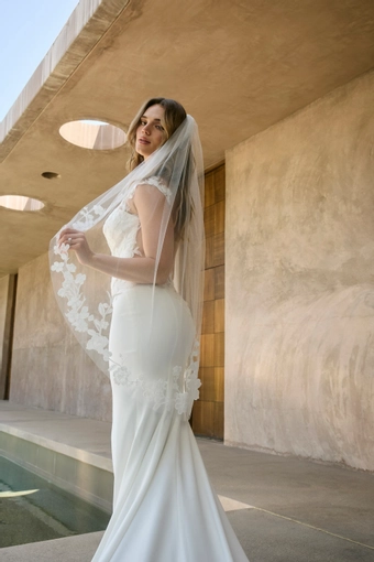 Style BL497V Sorelle Veil #1 default backface vertical thumbnail
