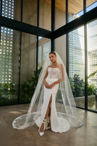 Style BL498V Cinta Veil #0 default frontface vertical thumbnail