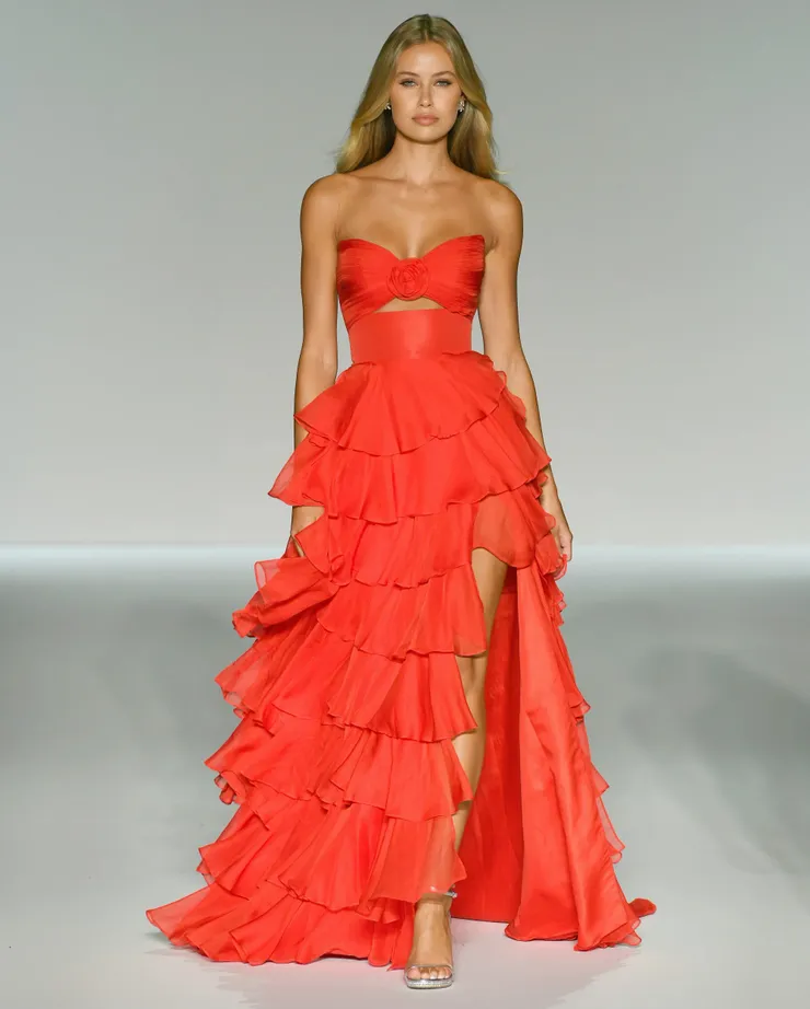 Sherri Hill Style #56870 #0 Red vertical picture
