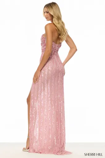 Sherri Hill Style #57632 $1 default Light Pink/Pink backface vertical thumbnail