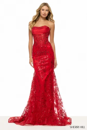 Sherri Hill Style #57645 $1 frontface vertical thumbnail