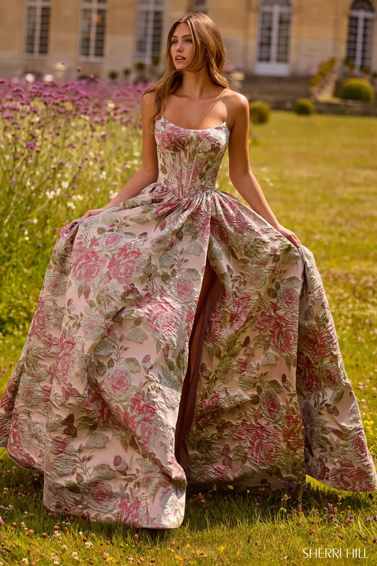 Sherri Hill Style #57757 #1 frontface vertical picture