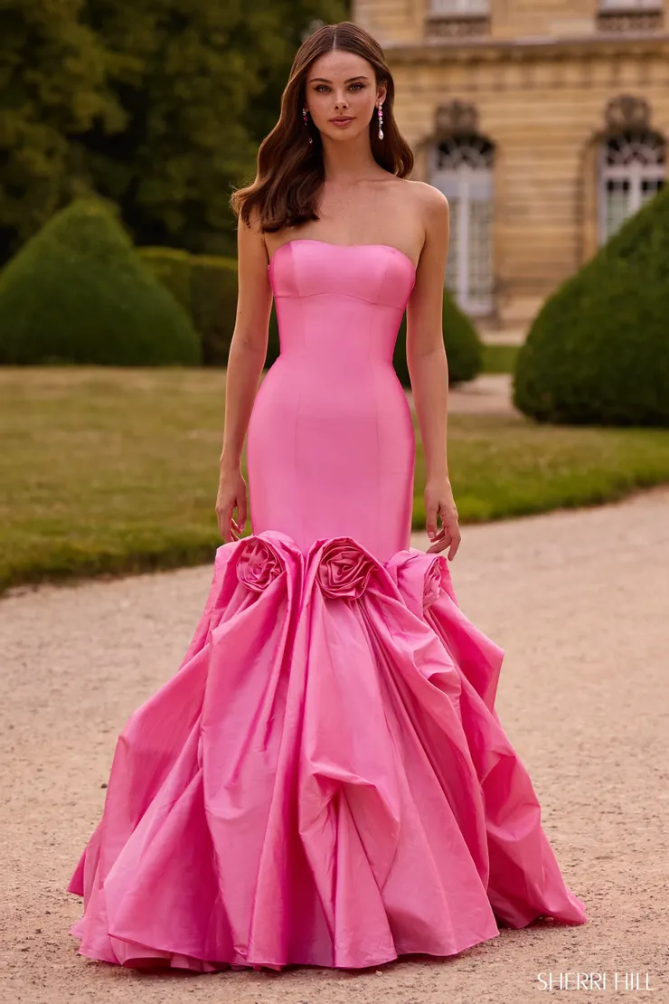 Sherri Hill 57761 #0 default Pink frontface vertical picture