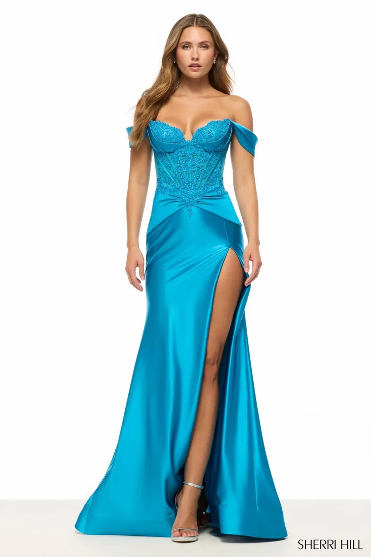 Sherri Hill 57823 #1 frontface vertical picture