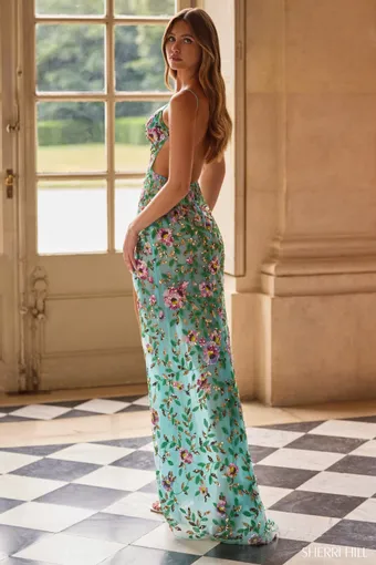 Sherri Hill Style #57824 #2 backface vertical thumbnail