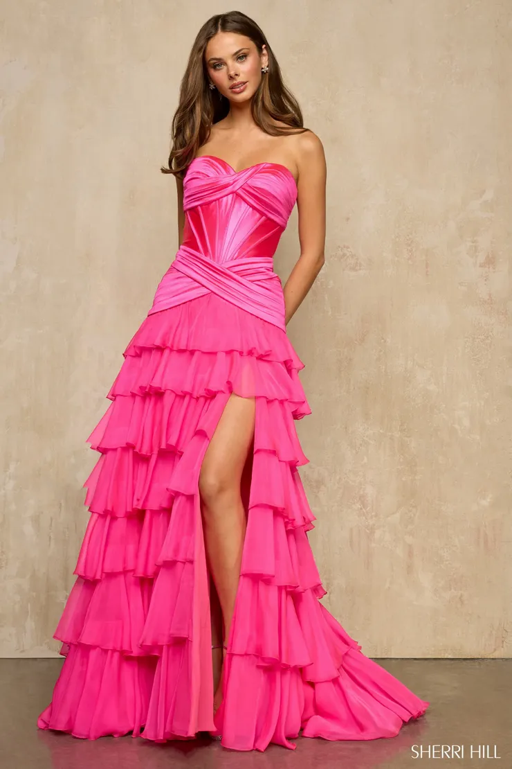 Sherri Hill Style #57873 #1 frontface vertical picture