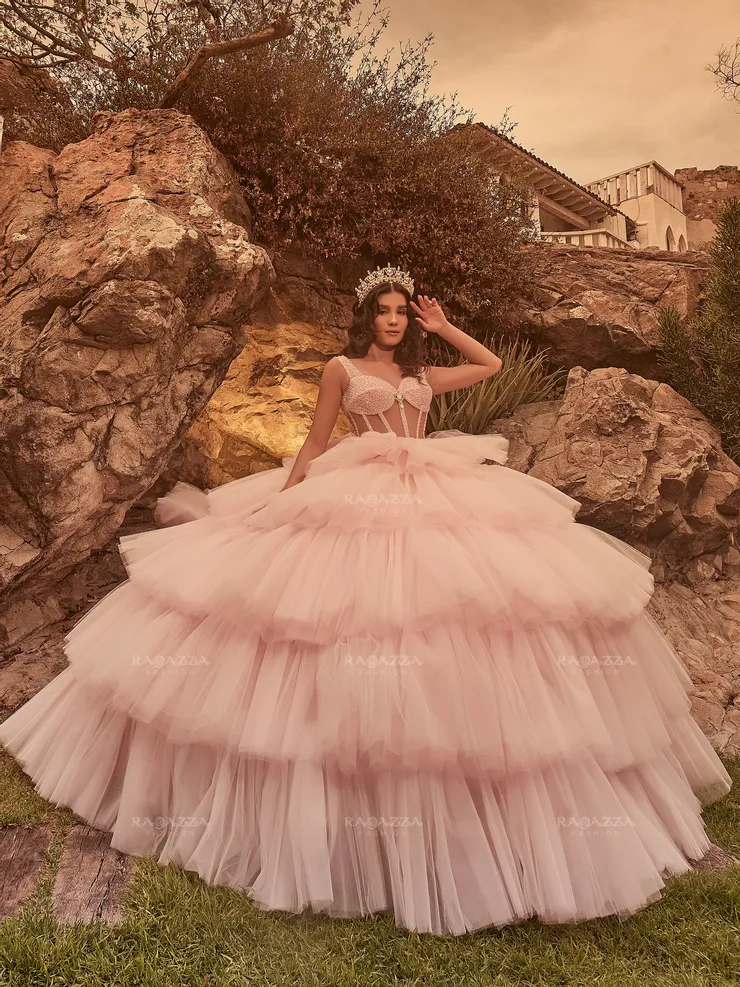 Ragazza Solstice Quinceaera Dresses | Esmeralda Quinceaeras