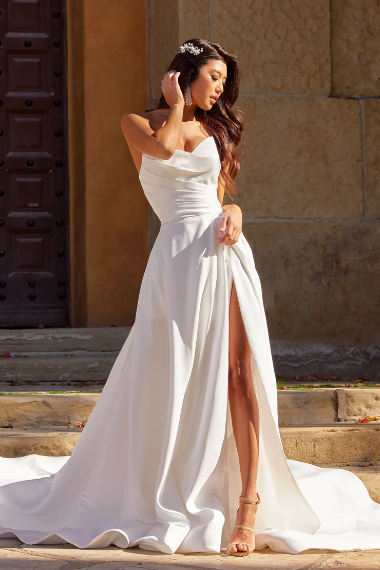 sachin and babi light blue dress JH Bridal by Jimme Huang
