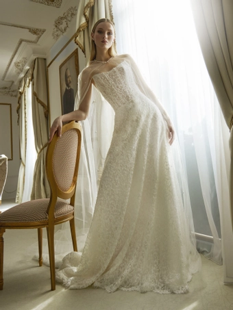Privee by Pronovias #DORIC #1 frontface vertical thumbnail