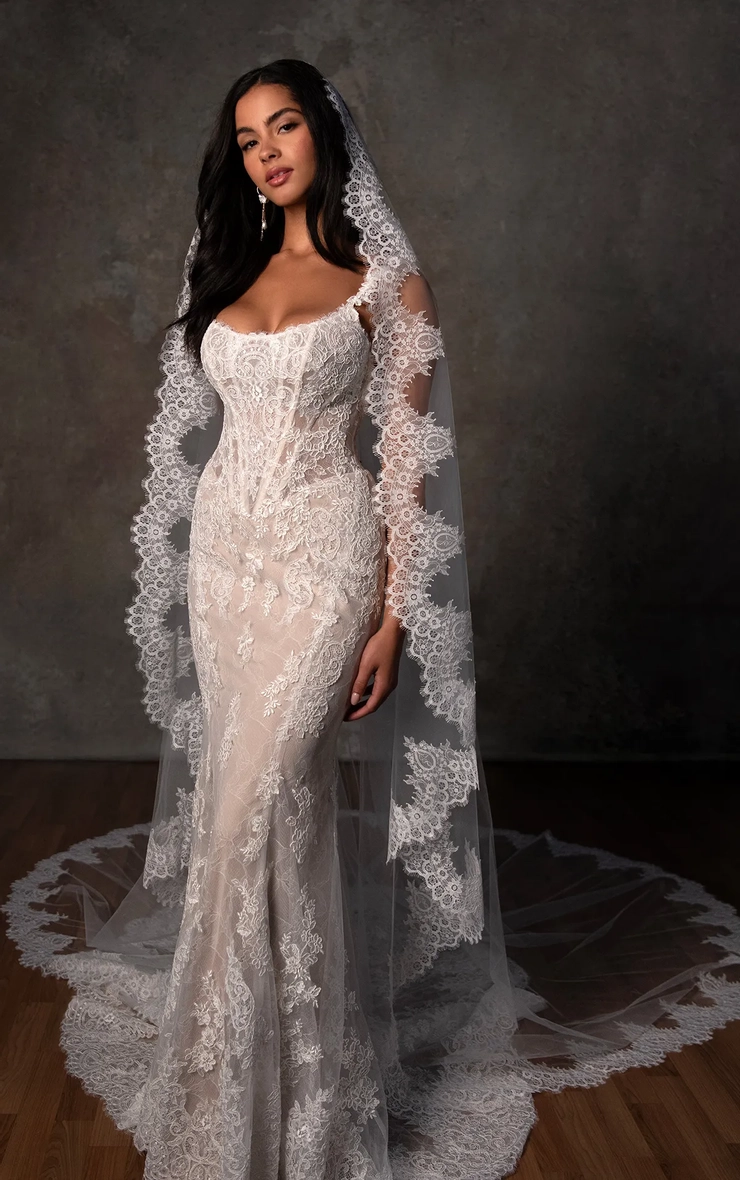 Essense of Australia Style #D4437 #1 frontface vertical picture