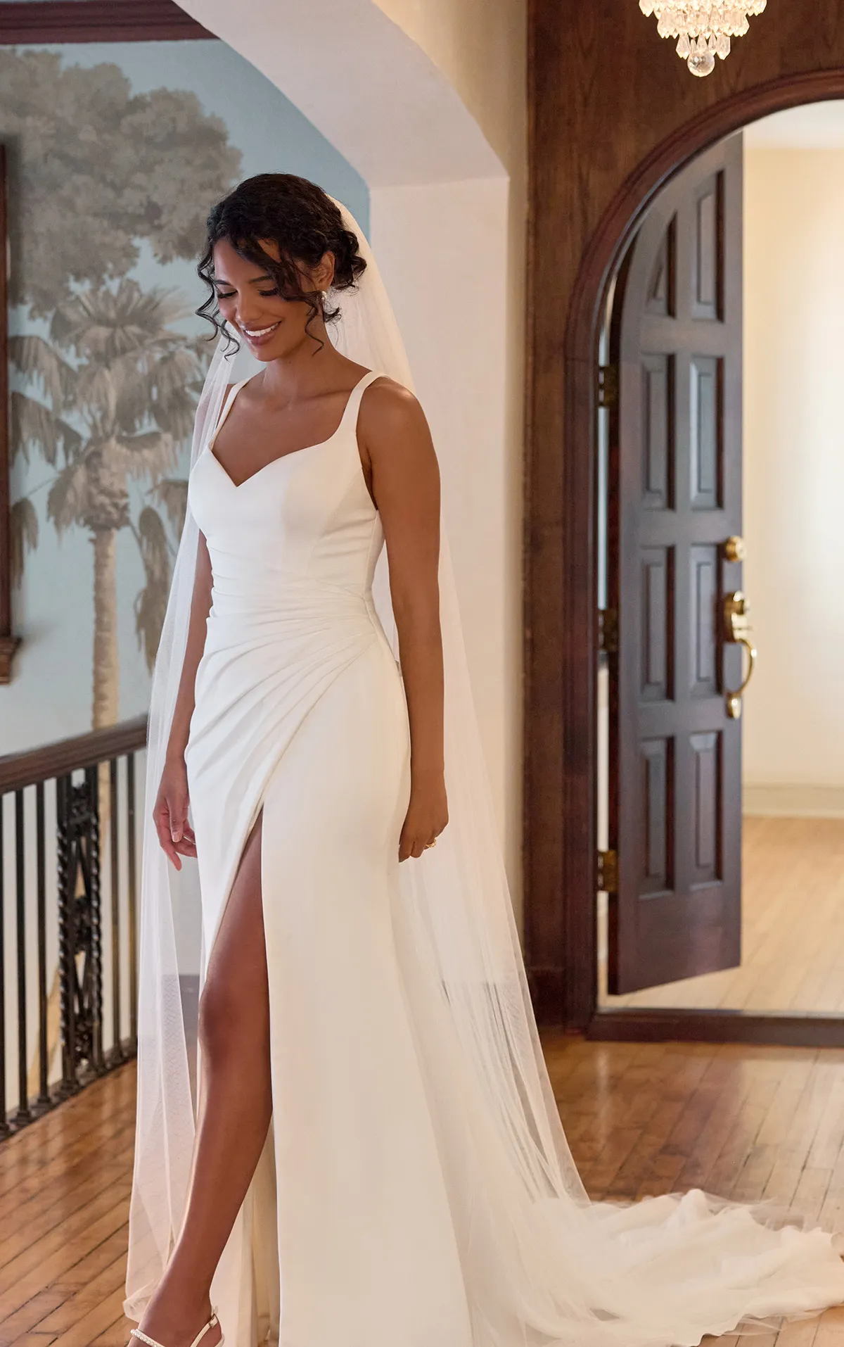 Column Wedding Dresses | GG Forever Bridal