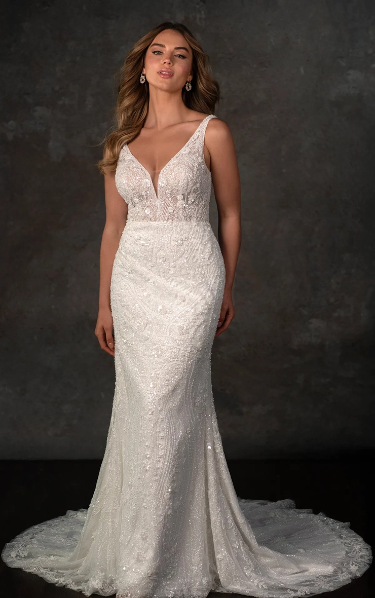 Essense of Australia Style #D4448 #1 frontface vertical picture