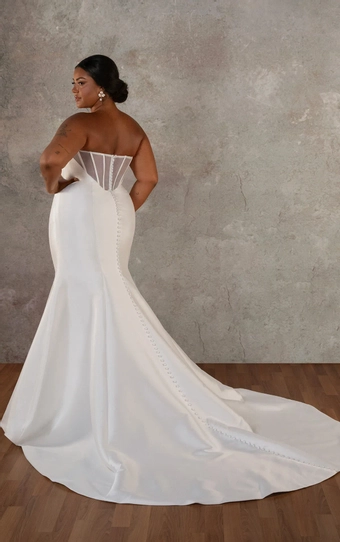 Essense of Australia Plus Size #D4257 #3 default backface vertical thumbnail