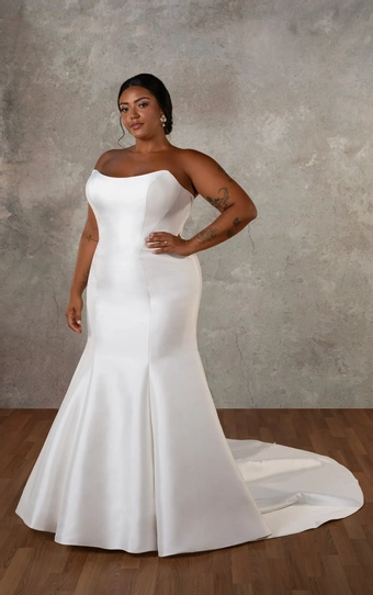 Essense of Australia Plus Size #D4257 #2 frontface vertical thumbnail