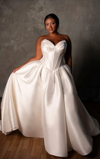 Essense of Australia Plus Size #D4410 #1 frontface vertical thumbnail