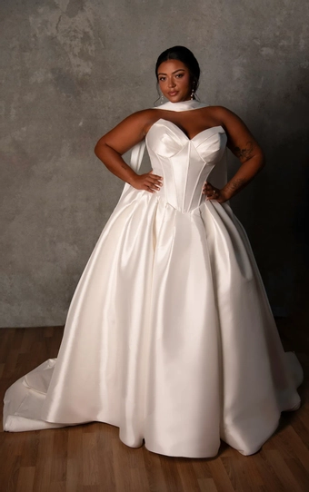 Essense of Australia Plus Size #D4410 #2 frontface vertical thumbnail