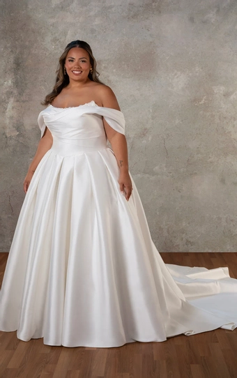 Essense of Australia Plus Size #D4427 #1 frontface vertical thumbnail