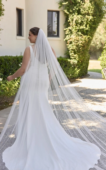 Essense of Australia Plus Size #D4439 #4 default backface vertical thumbnail
