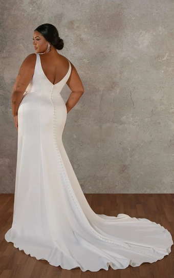 Essense of Australia Plus Size #D4439 #3 backface vertical thumbnail