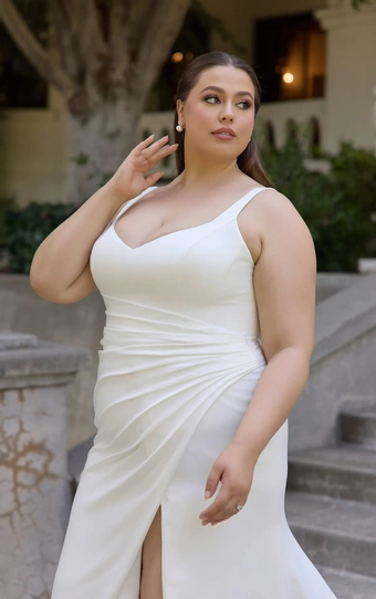 Essense of Australia Plus Size #D4439 #5 frontface vertical cropped thumbnail