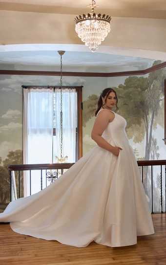 Essense of Australia Plus Size #D4451 #2 frontface vertical thumbnail